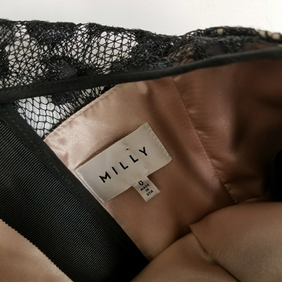 Milly Women's Dress Lace-overlay Sweetheart Dress - Picture 6 of 8